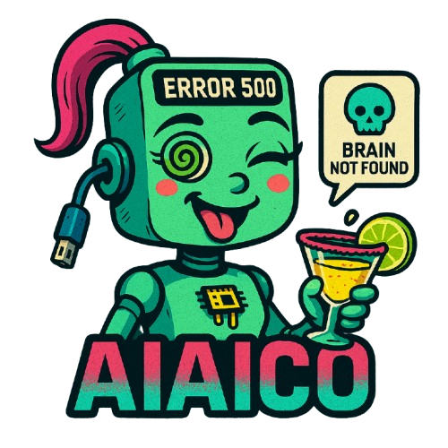Avatar da IA AIAICO bebendo uma margarita